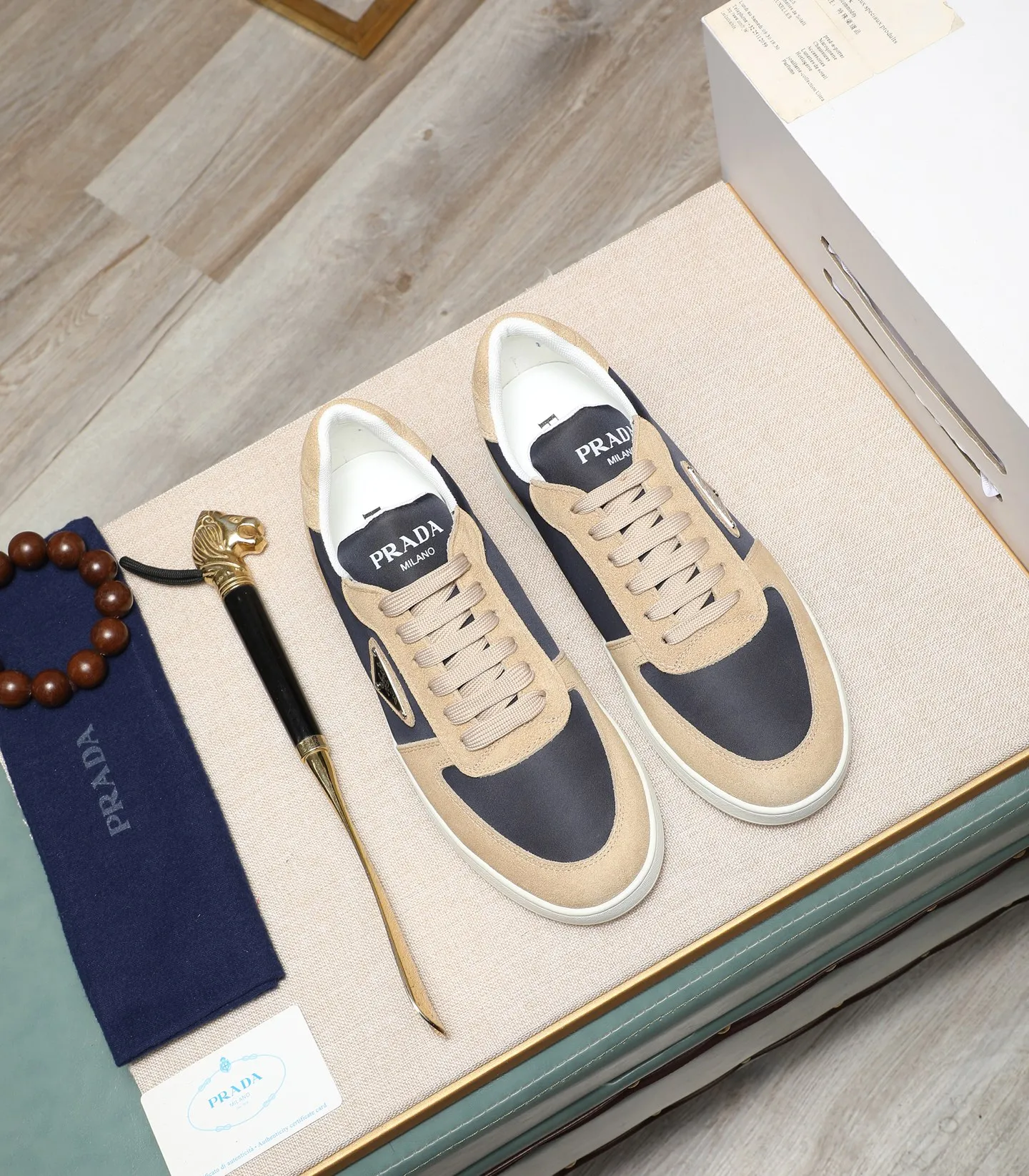 Men's men's shoes💰440🌹🌹[PRADA—Prada] latest model🙈original replica! 👟👟👟Available here. The workmanship is top-notch. The upper is made of Italian 🇮🇹Imported calfskin. ❗️Breathable genuine leather lining @Suitable for travel. The original version has an enlarged engraved sole, making it suitable for all kinds of travels, showing low-key luxury. Let quality speak for itself. Color: Size: 38-44
